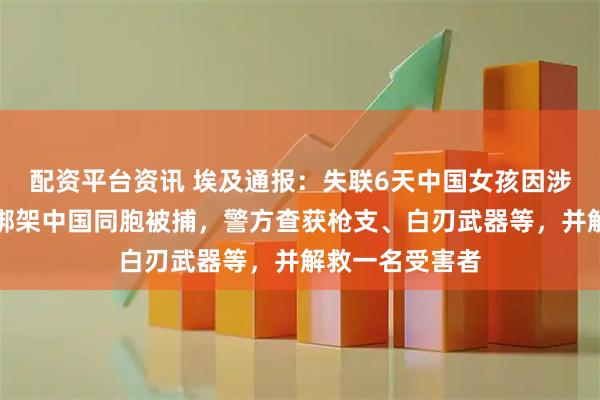 配资平台资讯 埃及通报：失联6天中国女孩因涉嫌参与电诈、绑架中国同胞被捕，警方查获枪支、白刃武器等，并解救一名受害者